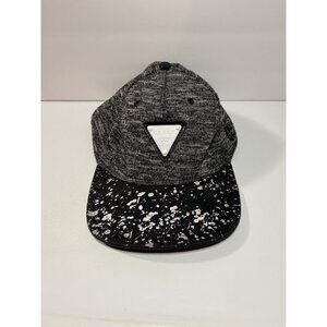 Original Chuck Trademark Bear Snap Back Hat Black White Gray Logo